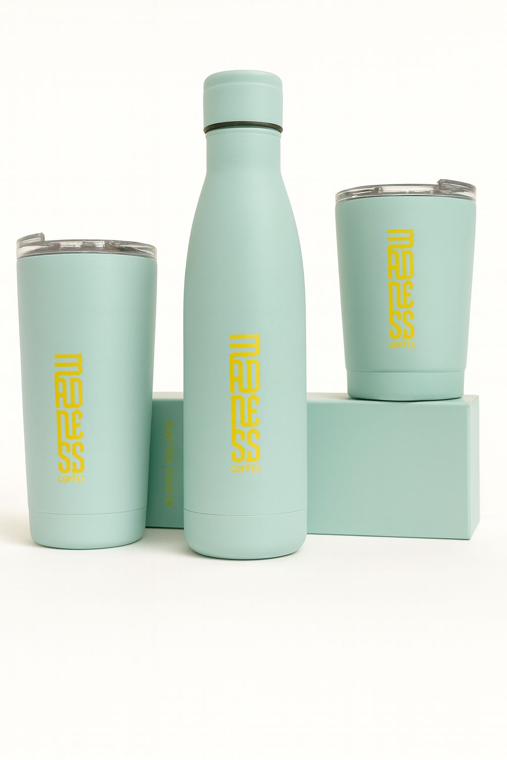 Botella TERMO Madness Coffee 500ml AZUL