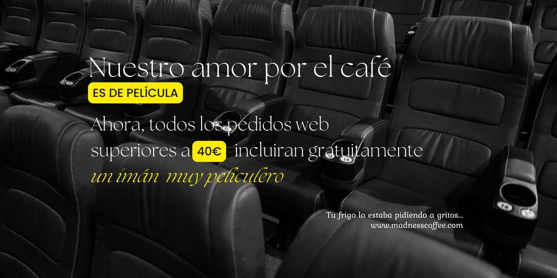 NUESTRO AMOR POR EL CAFÉ... ES DE PELÍCULA.