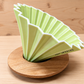 Origami cerámica M + Origami dripper madera