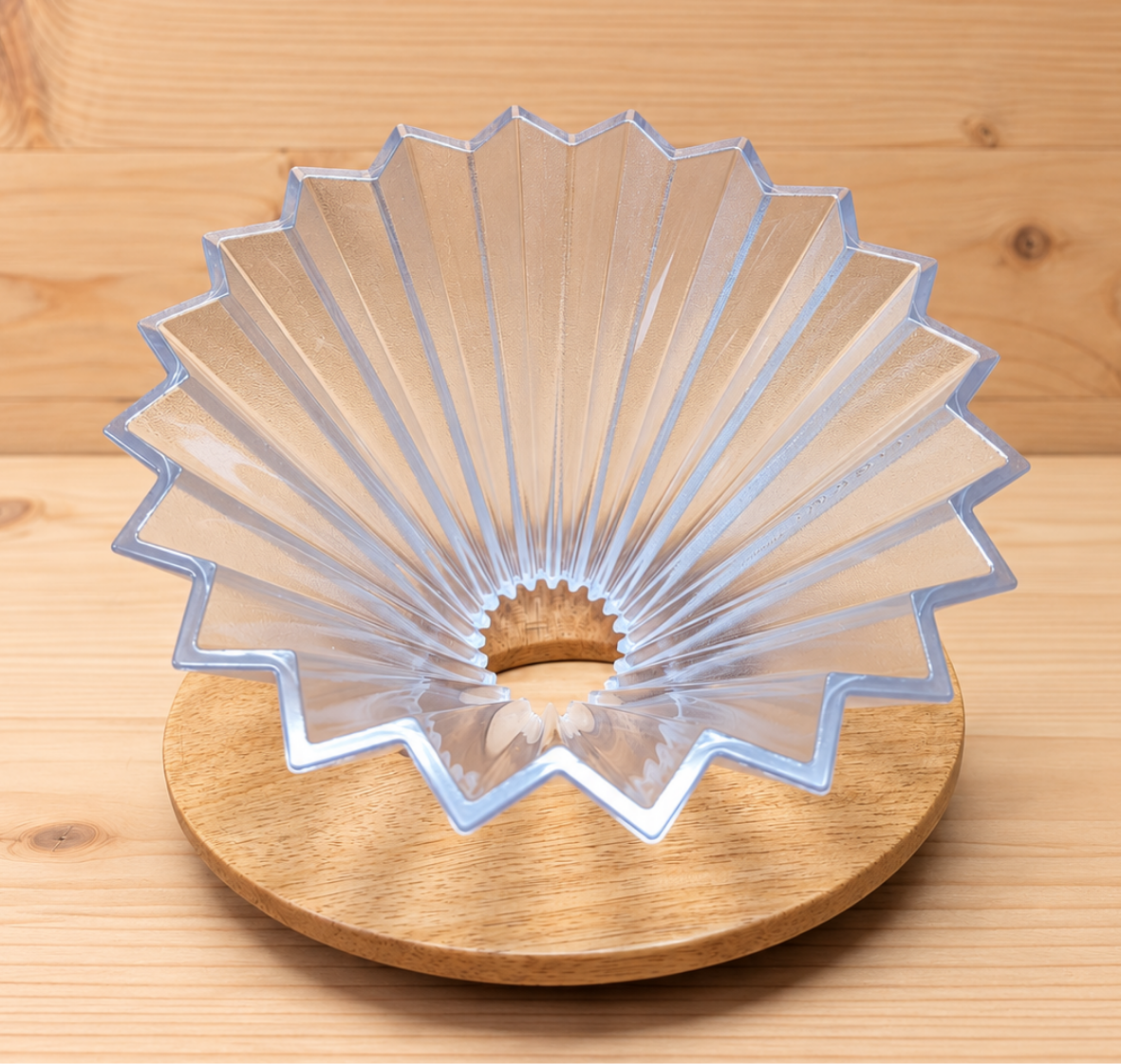 Origami Air S plástico + Origami dripper madera