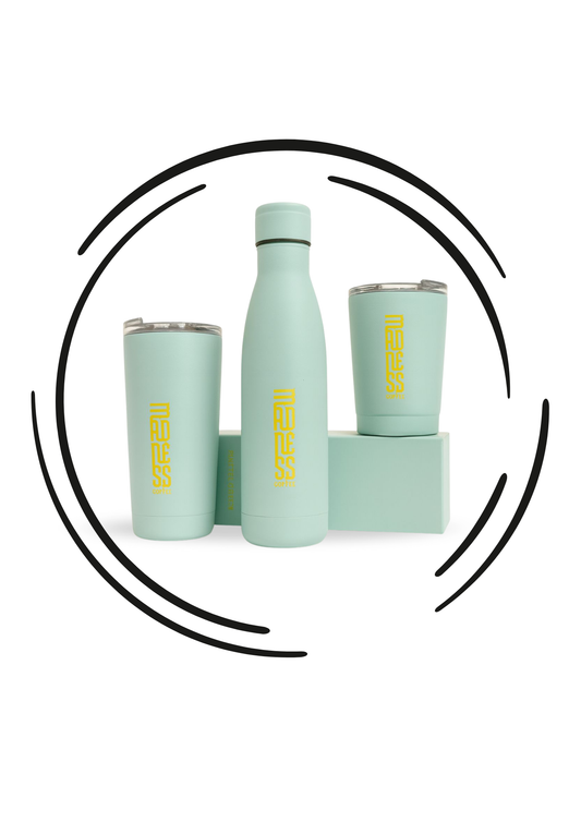 Botella TERMO Madness Coffee 500ml AZUL