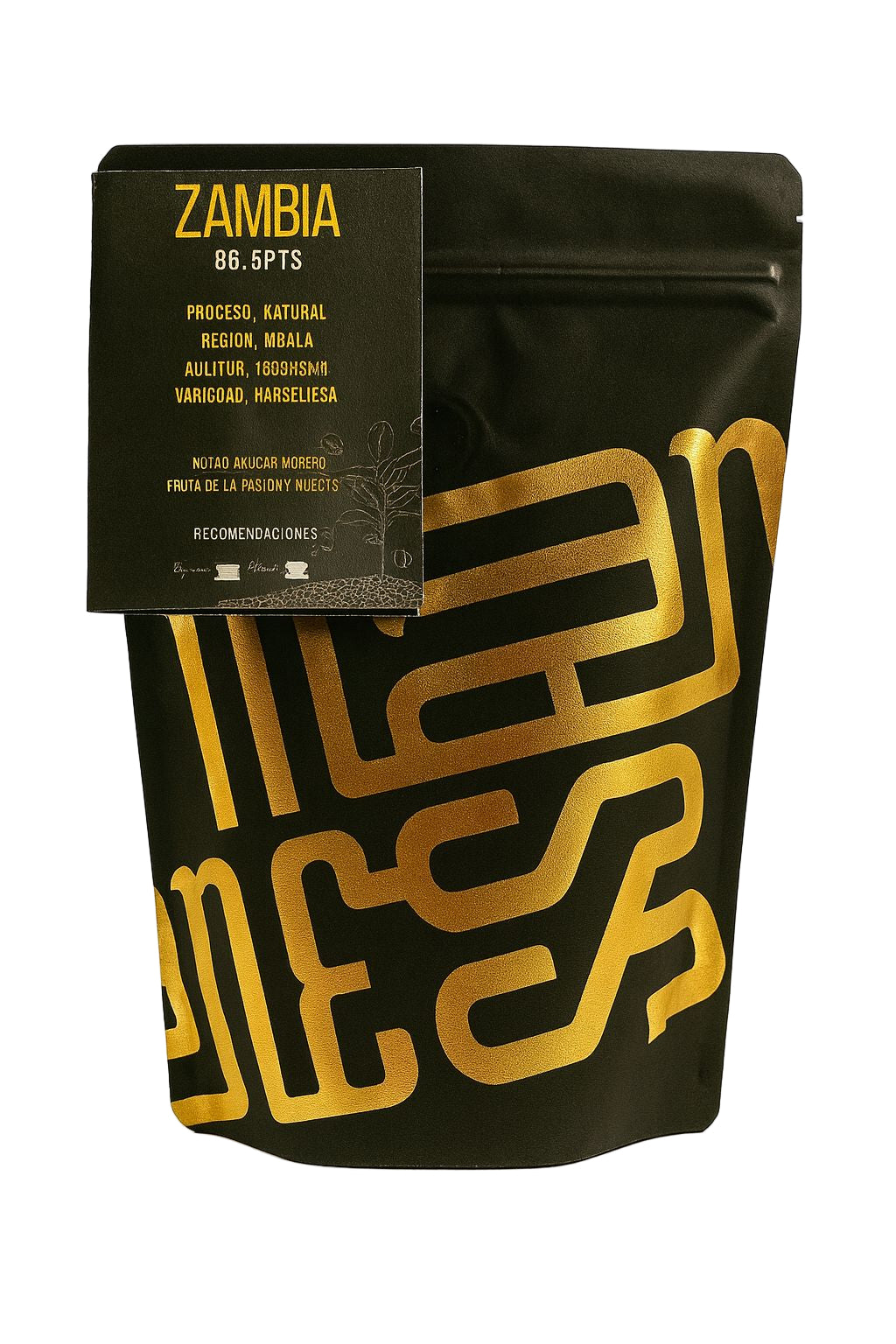 ZAMBIA 86.5PTS 250GR